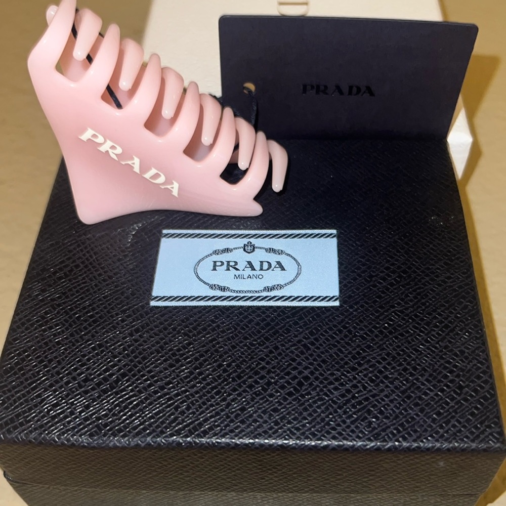 PRADA hair clip